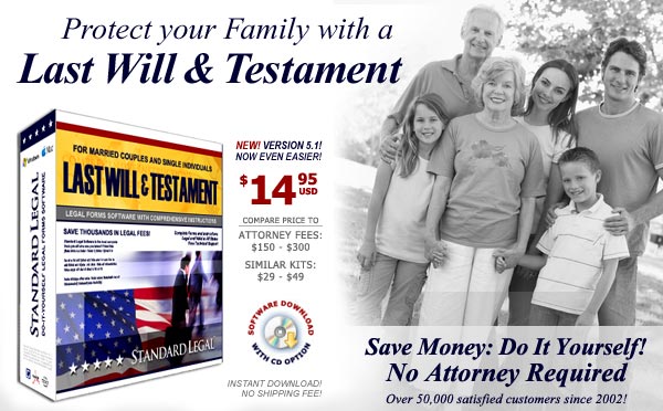 Protect your family with a WI Last Will and Testament