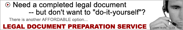 Legal Document Preparation Service from Standard Legal