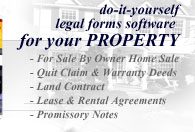 Deed Software, Land Contract Software, Lease Agreements, Home Sale