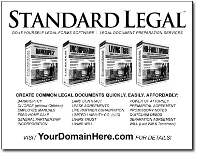 Standard&nbsp;Legal Software Postcard