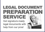 Legal Document Preparation Service