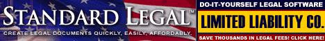 Do It Yourself Limited Liability Company Legal Forms Software from Standard Legal