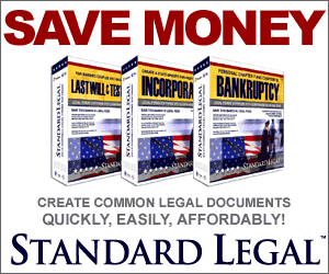 Save Money with do it yourself software from Standard Legal
