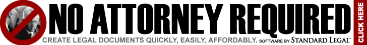 do it yourself legal forms software from Standard Legal