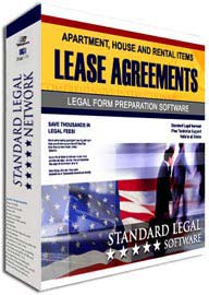 Lease Agreements Legal Forms Software