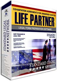 Life Partner Cohabitation Agreements Legal Forms Software