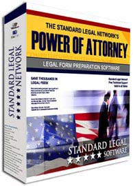Power of Attorney Legal Forms Software