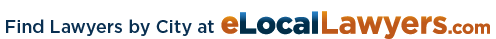 Find Lawyers by City at eLocalLawyers.com