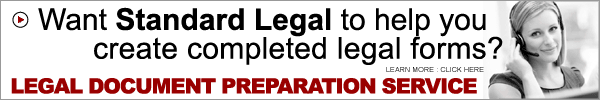 Legal Document Preparation Service from Standard Legal