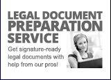 Legal Document Preparation Service