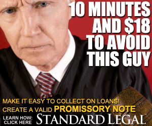 Avoid Court: Promissory Notes Software from Standard Legal