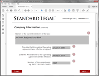 Amendment to LLC software question 2