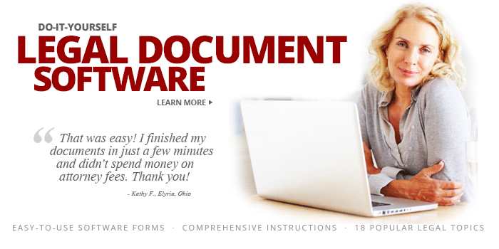 Do It Yourself Legal Forms Software